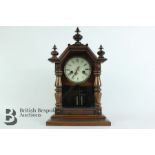 An Oak Mantel Clock