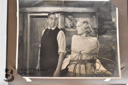 Aprrox. 250 Vintage Film Stills and Lobby Cards Mostly 1930s, 40s & 50s