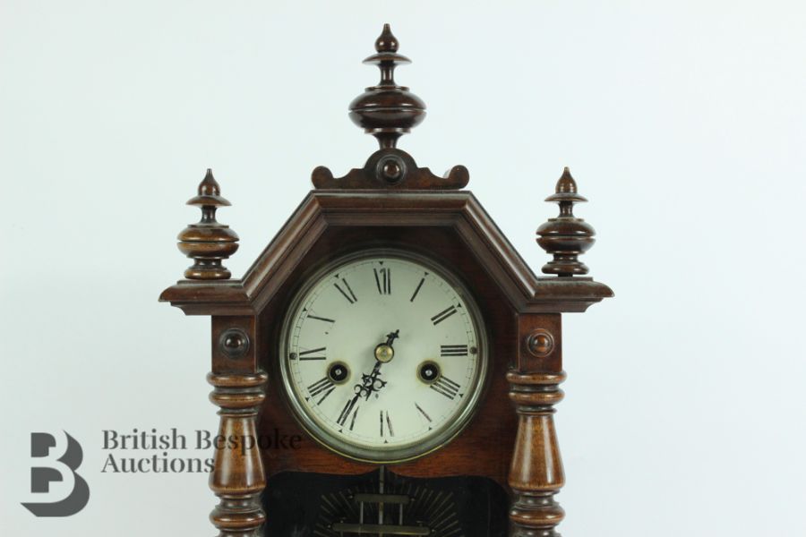 An Oak Mantel Clock - Image 2 of 7