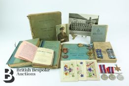 Miscellaneous Militaria incl. Signed RAF Log Books