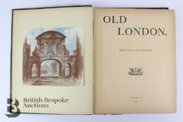 Old London with 37 Colour Plates by W. Sargeant 1900