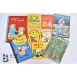 Assorted Vintage Babar and Madeline Books