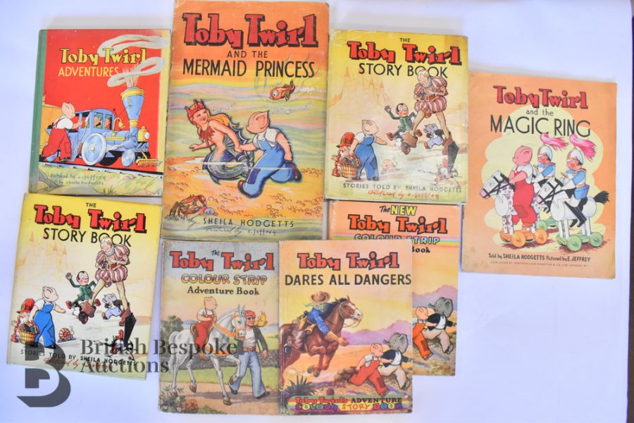 19 Toby Twirl Books & Annuals