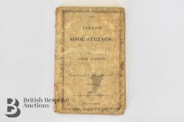 Rare Early Children's Book - The Yellow Shoestrings Published William Darton 1821 by James Pedder