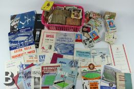 Quantity of Football Programmes incl. Aston Villa v Man Utd F.A Cup Final 1957 with Ticket