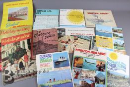 Box of Vintage Travel and Holiday Making Ephemera