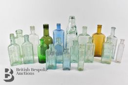 Collection Of Patent Medicines & Cures Bottles