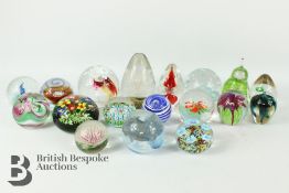 Quantity of Glass Paperweights