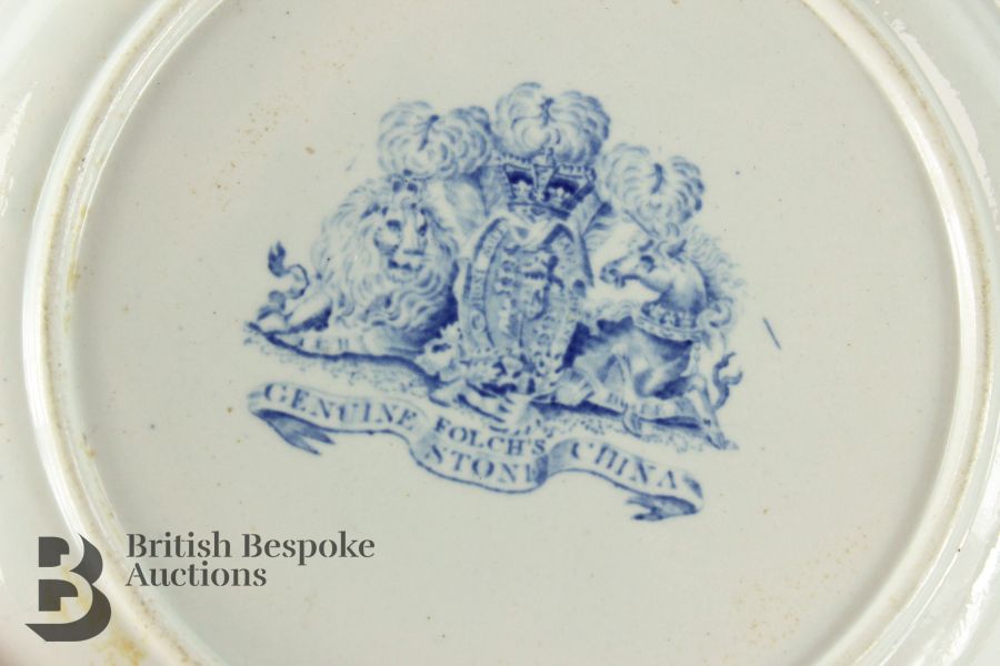 Ten 19th Century Stoneware Plates - Image 6 of 7