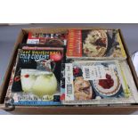 Box of Vintage Cookery Books