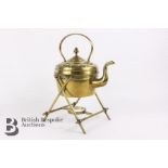 Victorian Brass Kettle