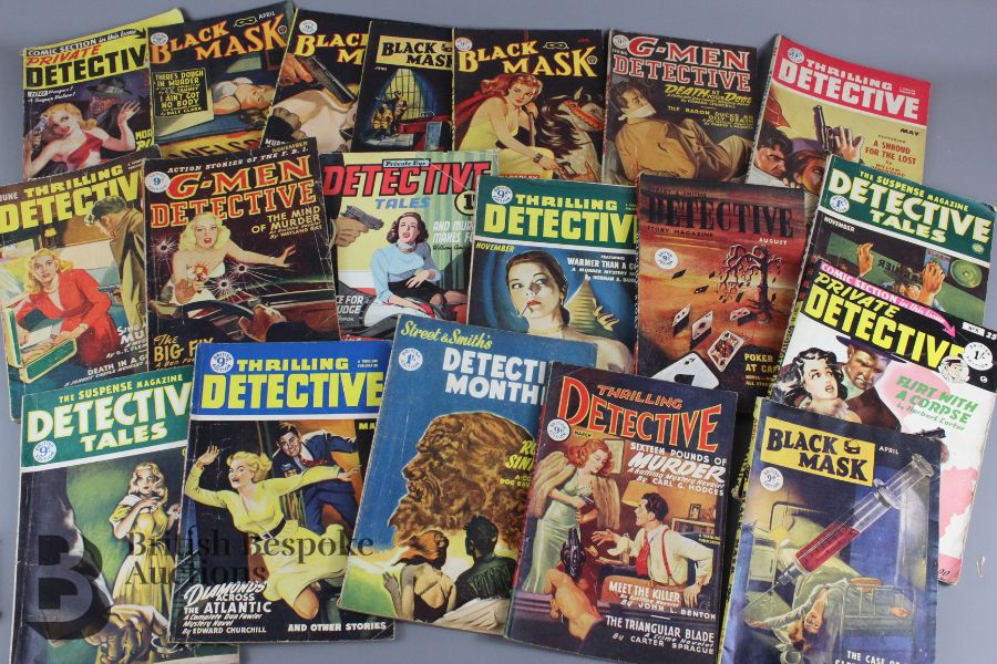Approx. 85 Detective and Mystery Comics from 1930s to 1971