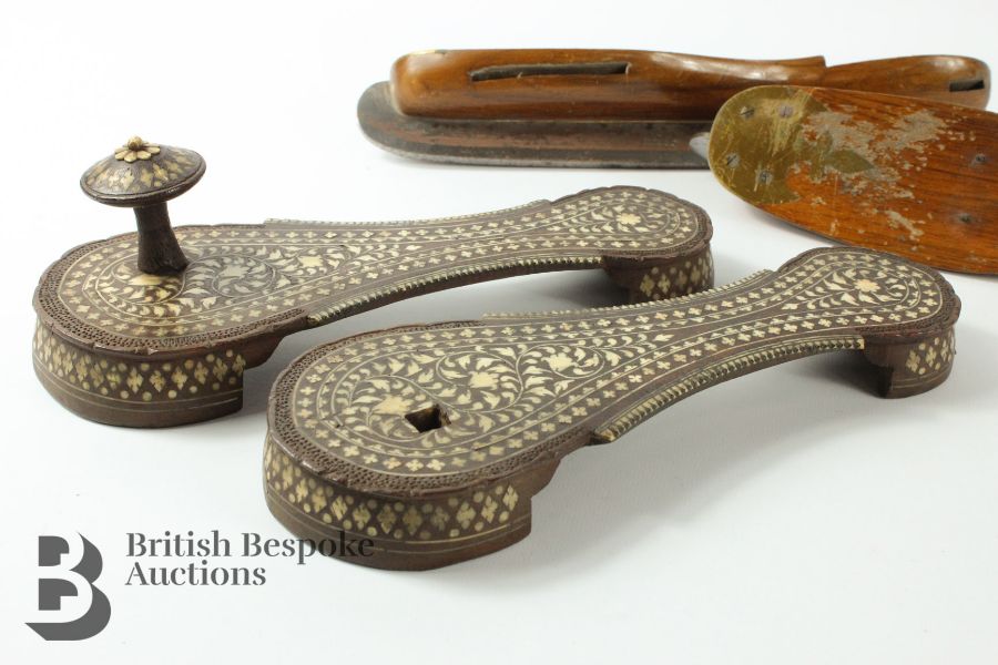 Syrian Marquetry Sandals - Image 2 of 7