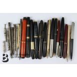 Quantity of Vintage Pens and Pencils