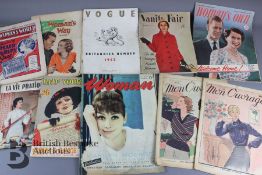 Large Quantity of Woman's Magazines from 1930s to 1970s