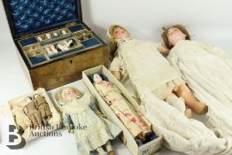 Porcelain and Bisque Dolls