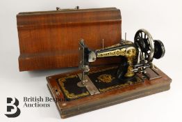 Frister & Rossmann Crank Sewing Machine