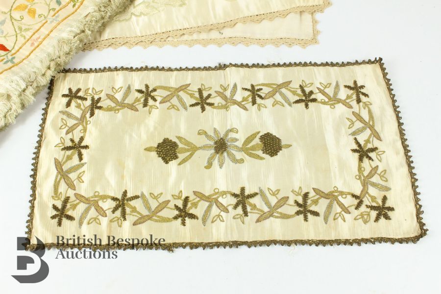 Three Silk Embroideries - Image 3 of 5