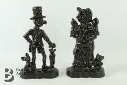 Pair of Cast Iron Door Stops