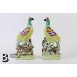 Pair of Staffordshire Figurines