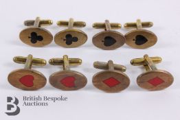 1920's/30's Casino Cufflink's