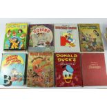 Collection of Vintage Disney Books and Annuals