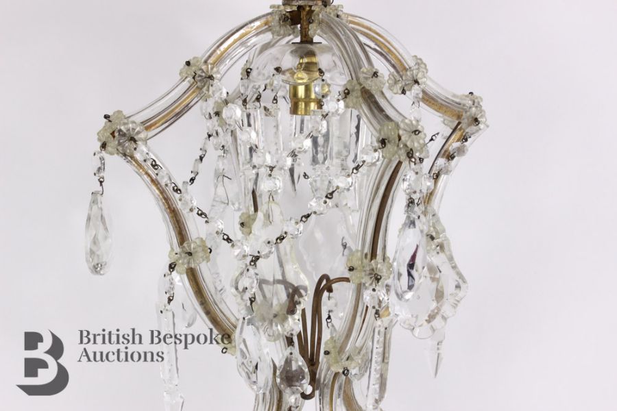 Pair of 20th Century Lantern Chandeliers - Image 3 of 5