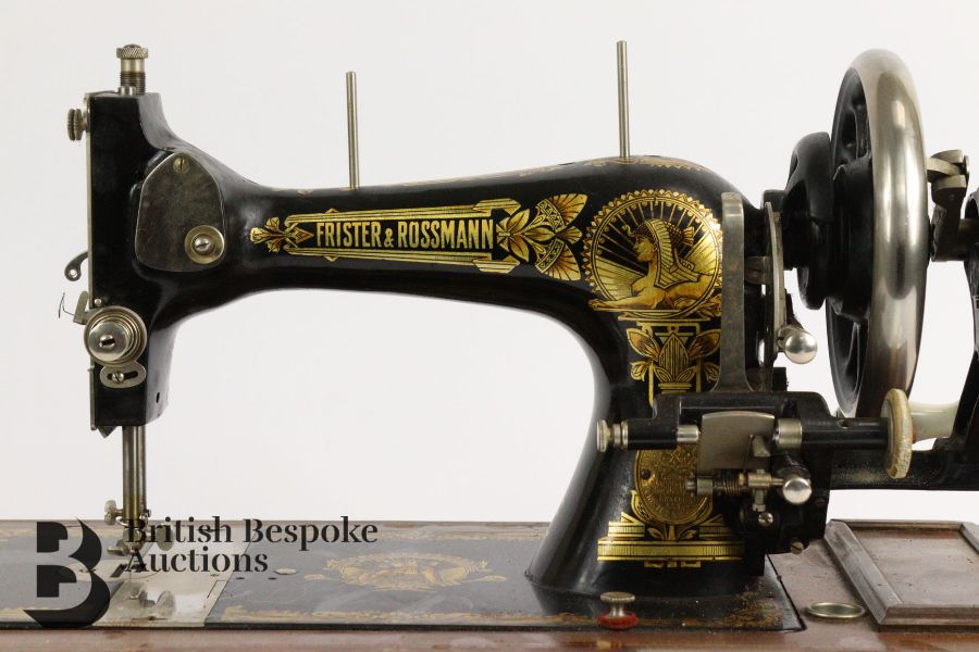 Frister & Rossmann Crank Sewing Machine - Image 2 of 8