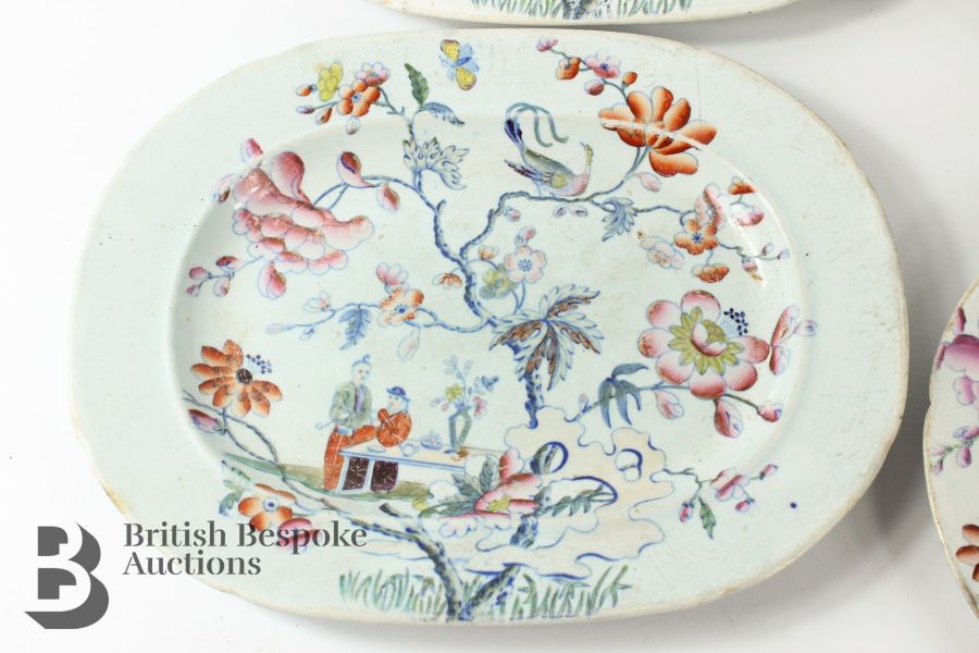 Ten 19th Century Stoneware Plates - Image 2 of 7