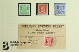 Guernsey Stamps in Album