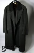 Vintage Wool Fur Lined Veteran Motorist Car Coat