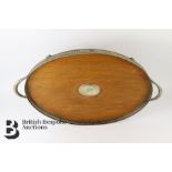 Women's Social and Political Union Oval Serving Tray