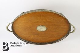 Women's Social and Political Union Oval Serving Tray