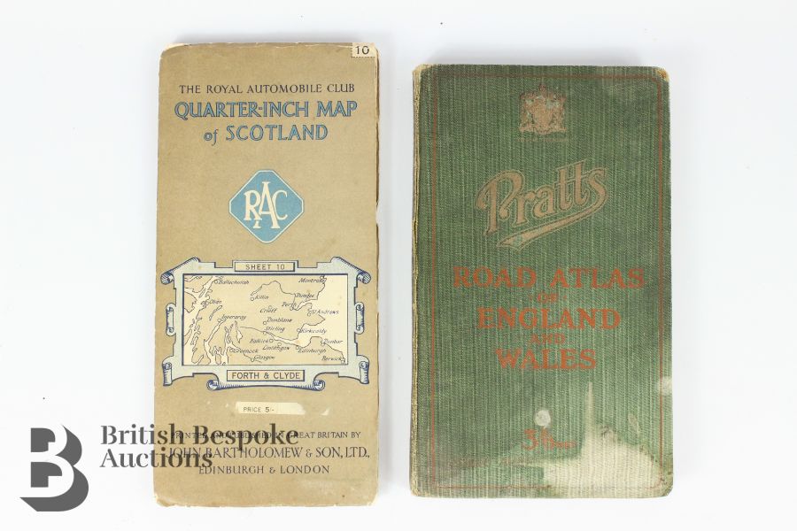 Pratt's Perfection Spirit Road Atlas of England and Wales