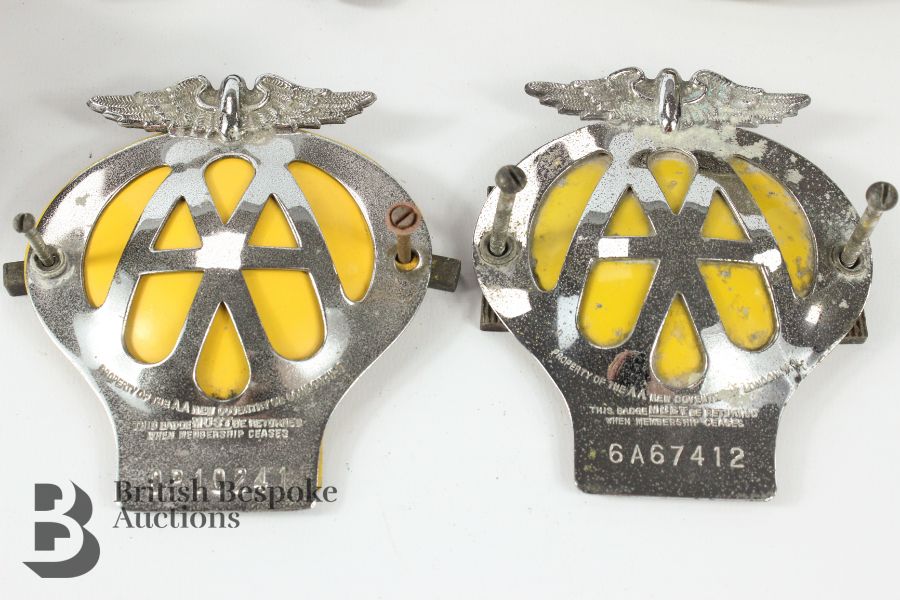 Two Metal AA Badges and Powell and Hanmer Horn - Image 2 of 5