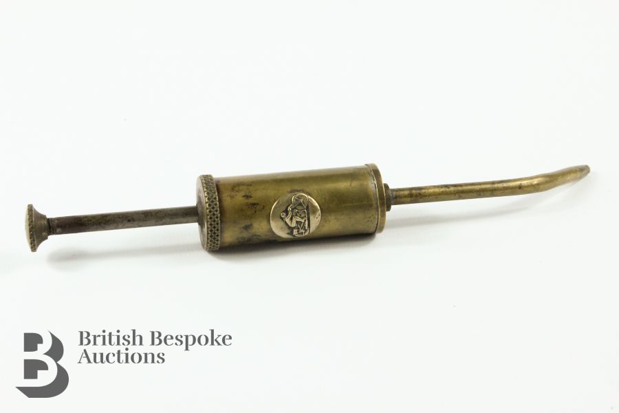 Brass Grease Gun/Oil Syringe - Image 4 of 4