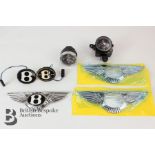 Bentley GT, GTC, Mulsanne and Bentayga Car Badges