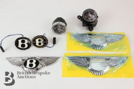 Bentley GT, GTC, Mulsanne and Bentayga Car Badges