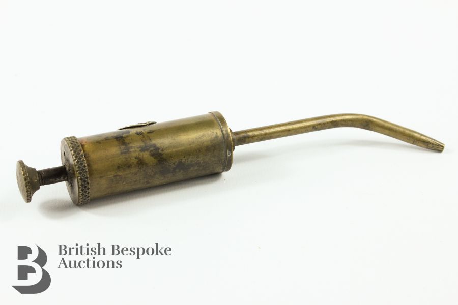 Brass Grease Gun/Oil Syringe - Image 3 of 4