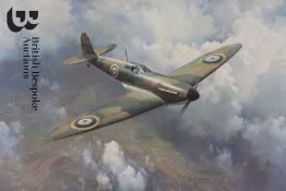 LE Print of Spitfires