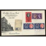 1961 POSB illustrated FDC with relevant Up Special TPO registered CDS. Printed address, fine & rare.