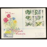 1967 Flowers (Phosphor) Stuart FDC with Kew Gardens reg CDS. Printed address, fine.