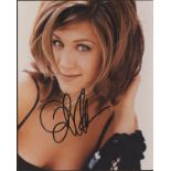 Jennifer Aniston: Autographed on 10" x 8" colour photo.