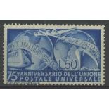 1949 UPU 50l U/M, fine.