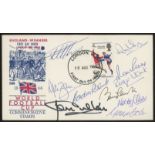 1966 England Winners Philart FDC signed by 10 members of the World Cup Winning Team.