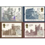 1992-93 High Values set (D1-5) with First Day of Sale Windsor H/Ss on front cancelling 1993