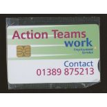 PRO 556 Employment Service/Action Teams Work Mint sealed.