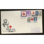 1963 Red Cross (Phosphor) illustrated FDC with London SW1 First Day of Issue slogan.