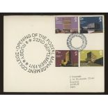 1971 Universities Opening of Postal Management College Rugby Official FDC.