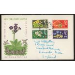 1964 Botanical (ordinary) GPO FDC with Tenth International Botanical Congress Edinburgh special H/S.